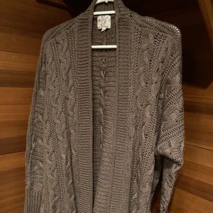 COZY BROWN CARDIGAN…